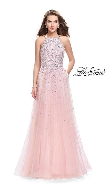 26250 Prom Dress Blush