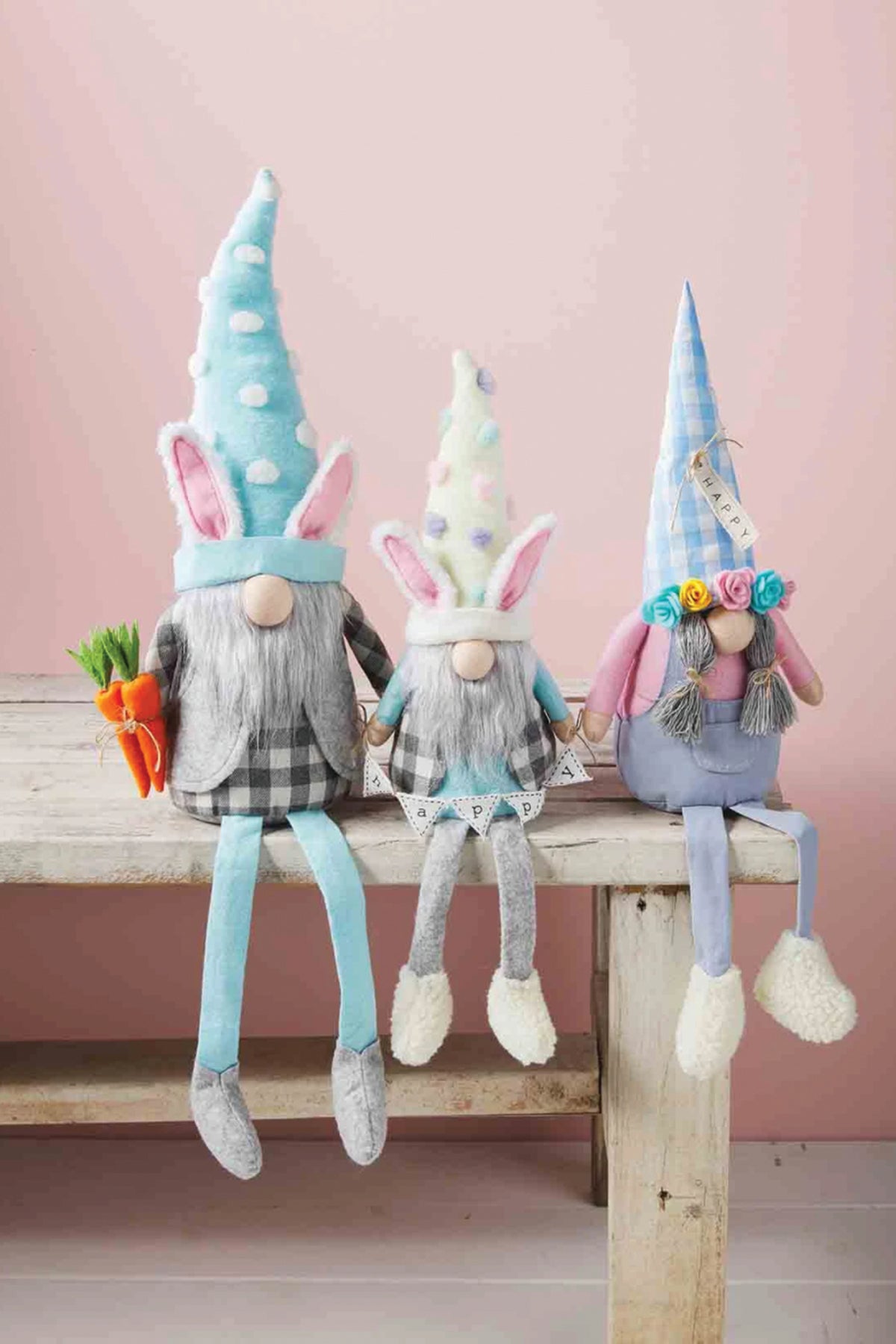 Small Easter Dangle Leg Gnomes