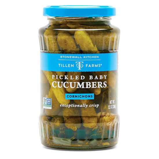 Baby Pickled Cucumbers