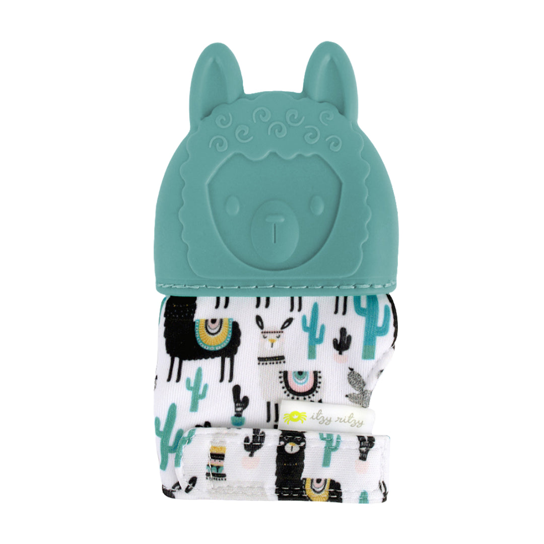 Itzy Mitt Silicone Teething Mitts | Llama