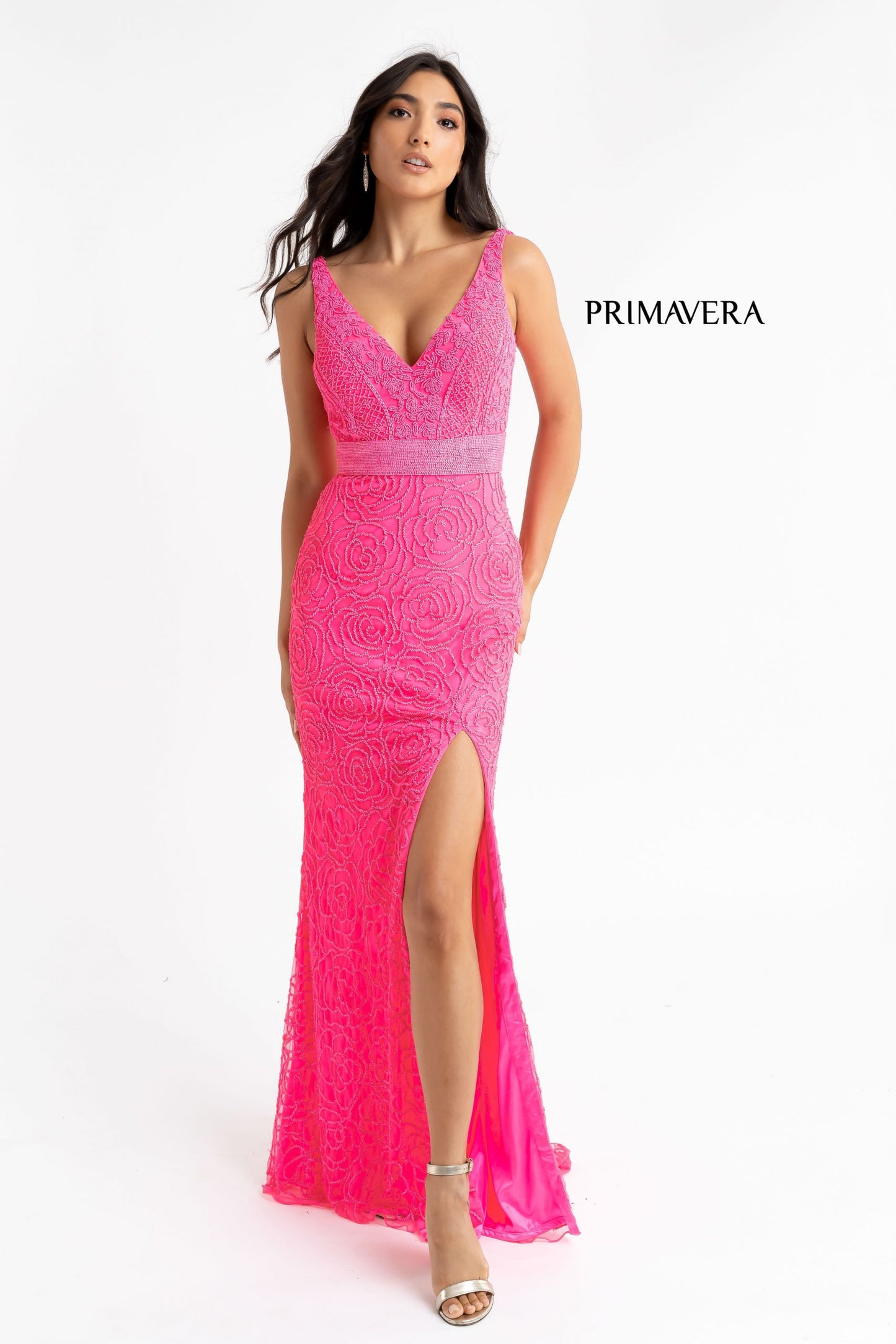 Prom Dress 3723 | Neon Pink