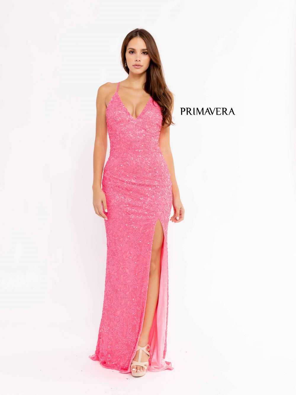 Prom Dress 3938 | Neon Pink