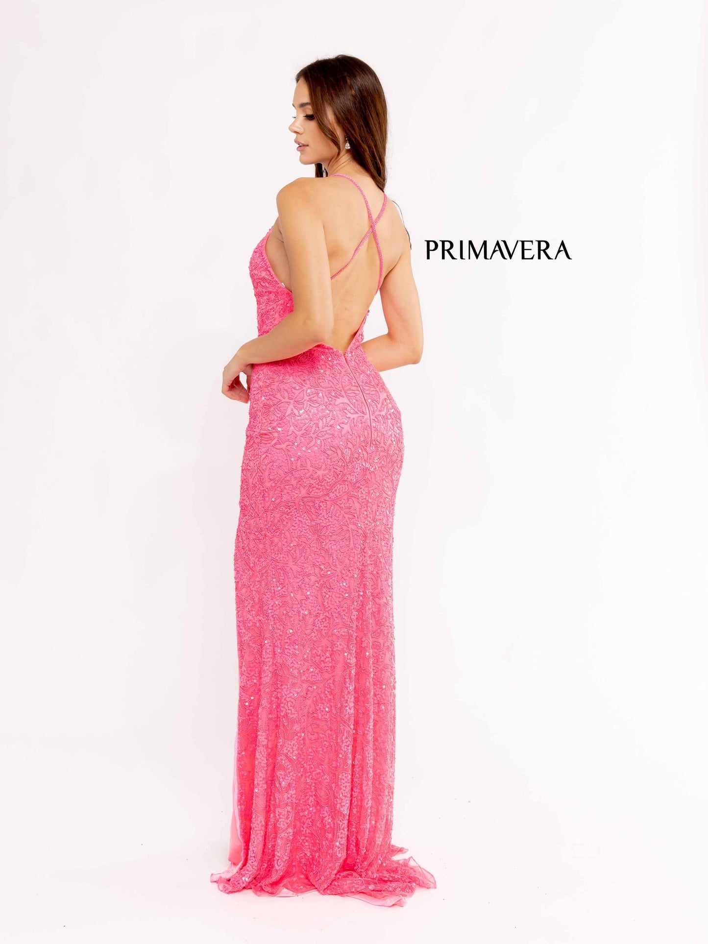 Prom Dress 3938 | Neon Pink