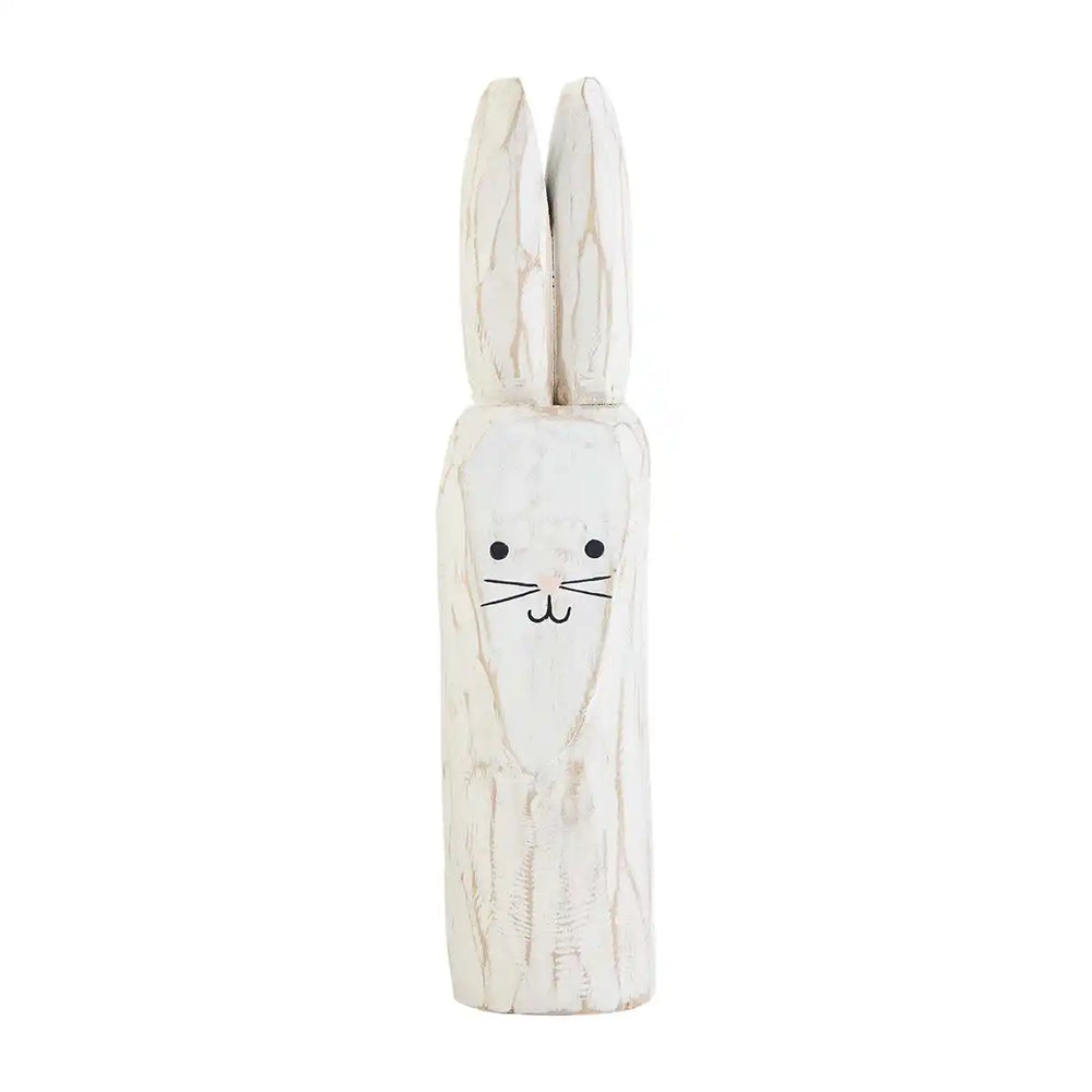 Small Bunny Wood Block Sitter