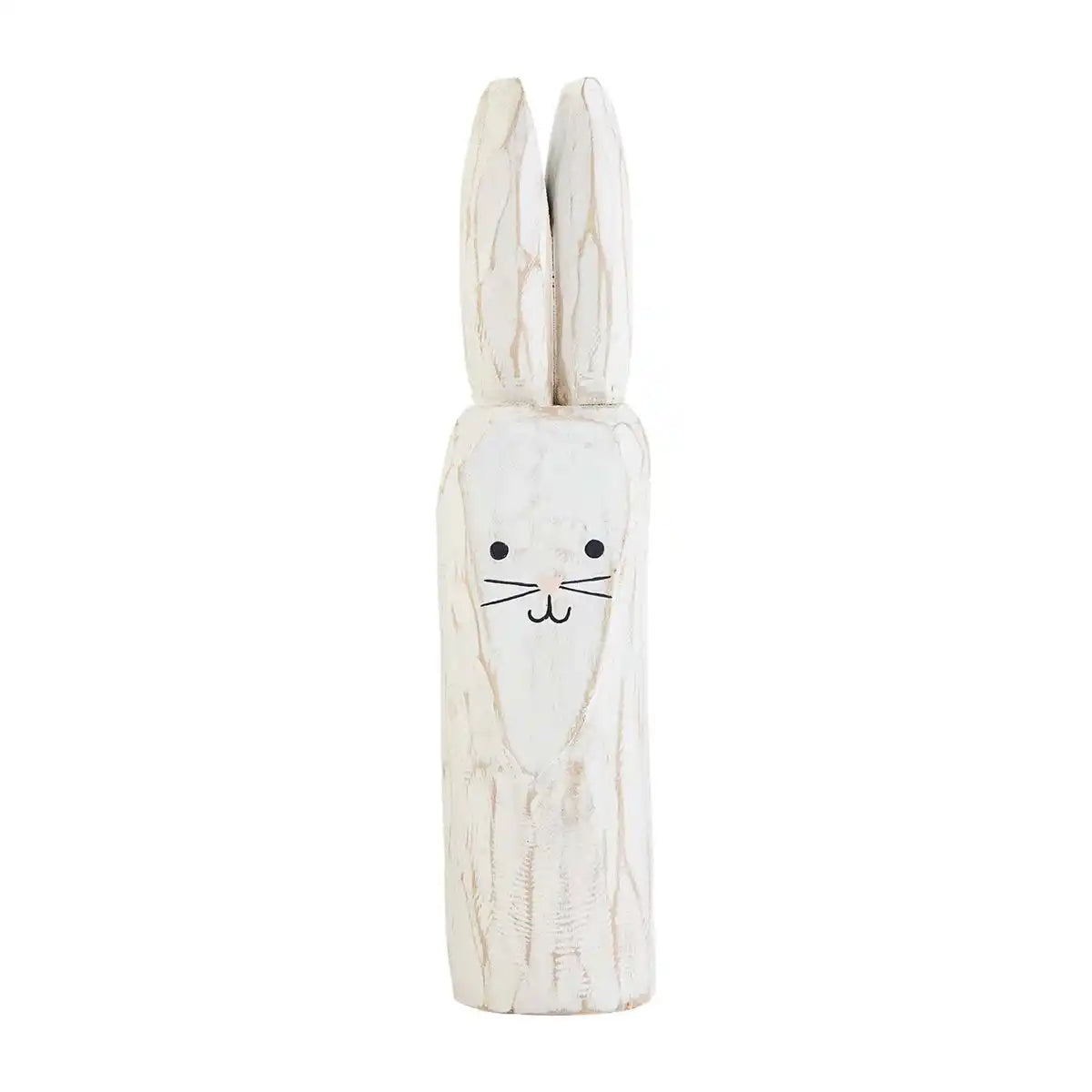 Small Bunny Wood Block Sitter