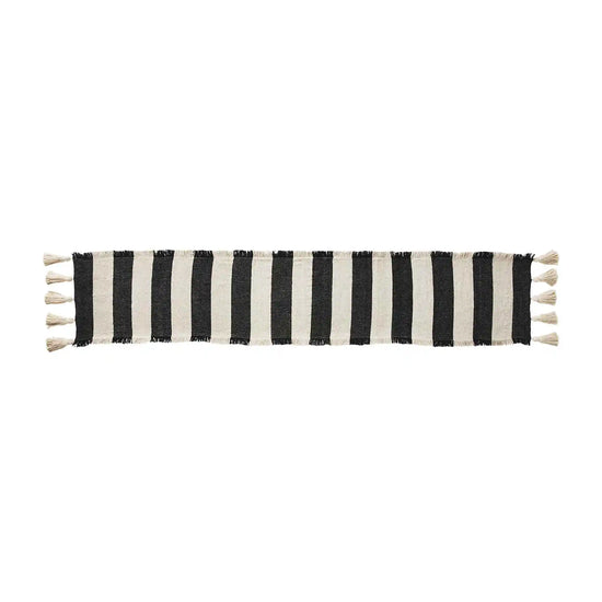 Load image into Gallery viewer, Stripe Black Ponchaa Runner
