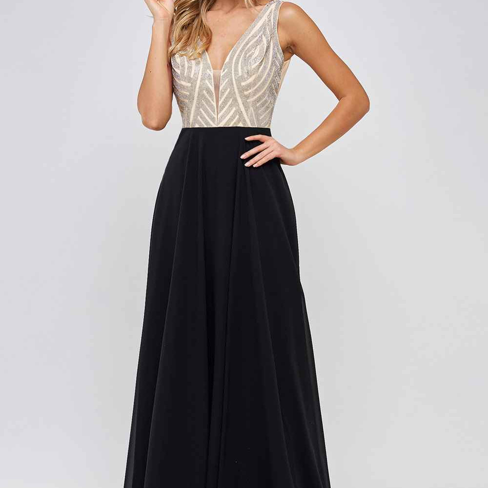 
                      
                        MF2145 Prom Dress Black
                      
                    