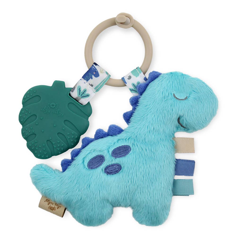 Itzy Pal Plush/Teether | Dino