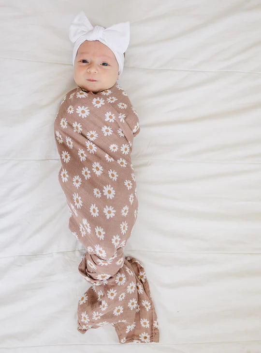 Muslin Swaddle Blanket | Daisy Dream