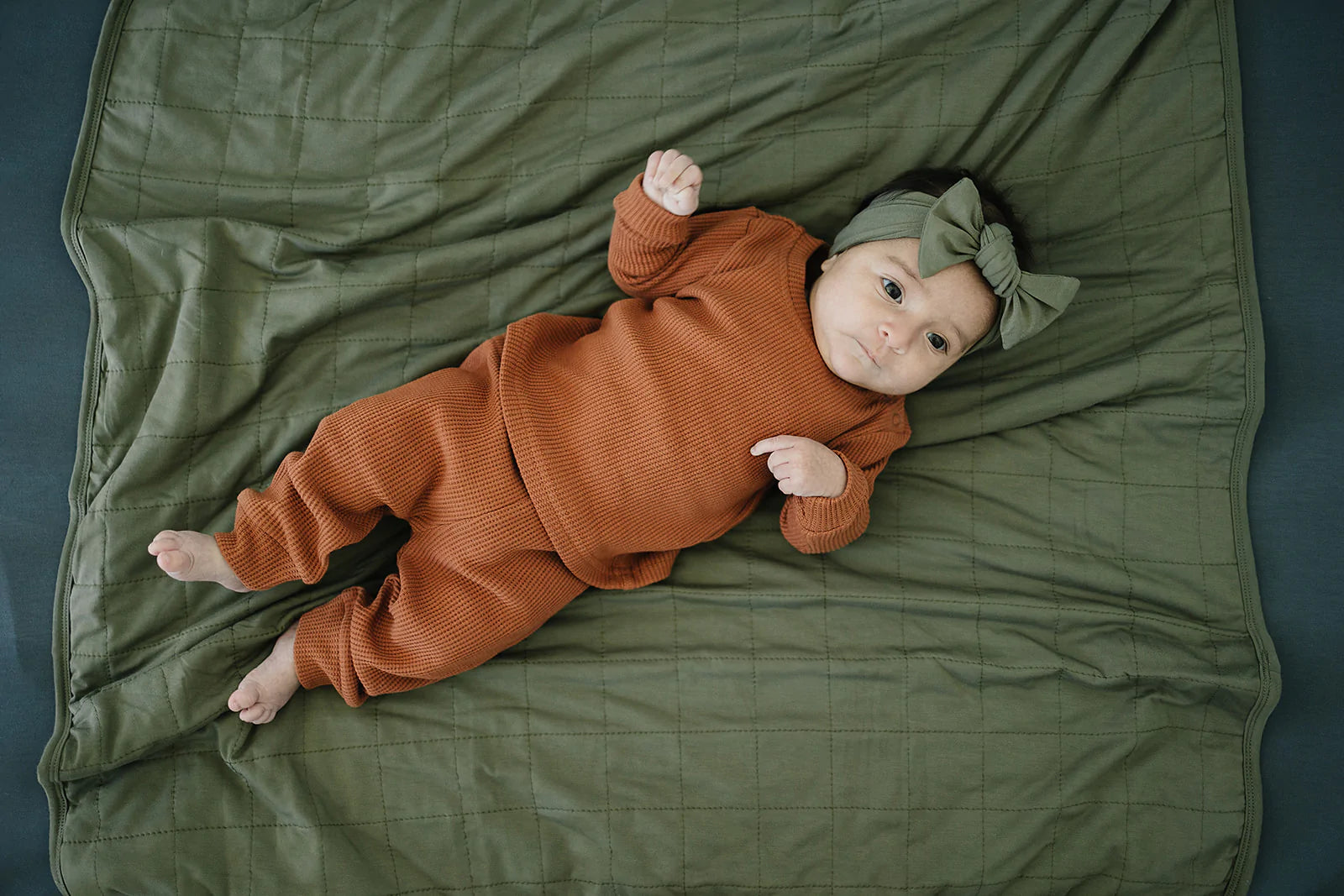 Olive Bamboo Quilt