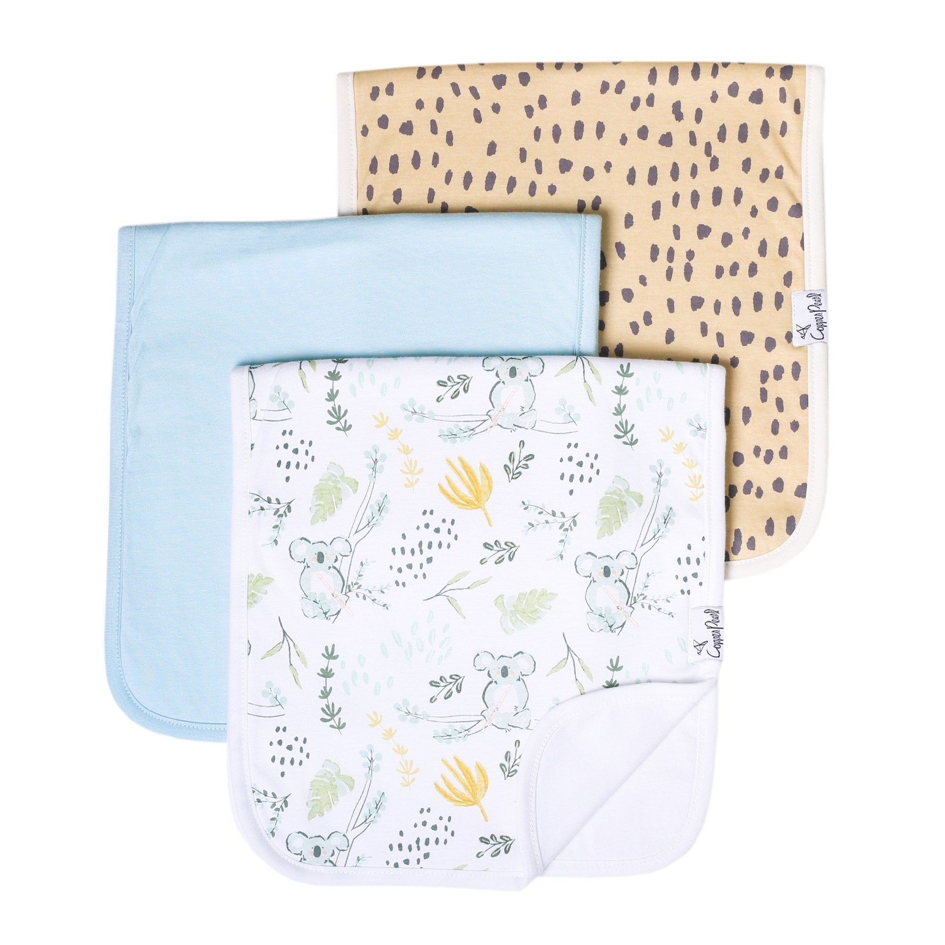 Copper Pearl Burp Cloth Set | Aussie