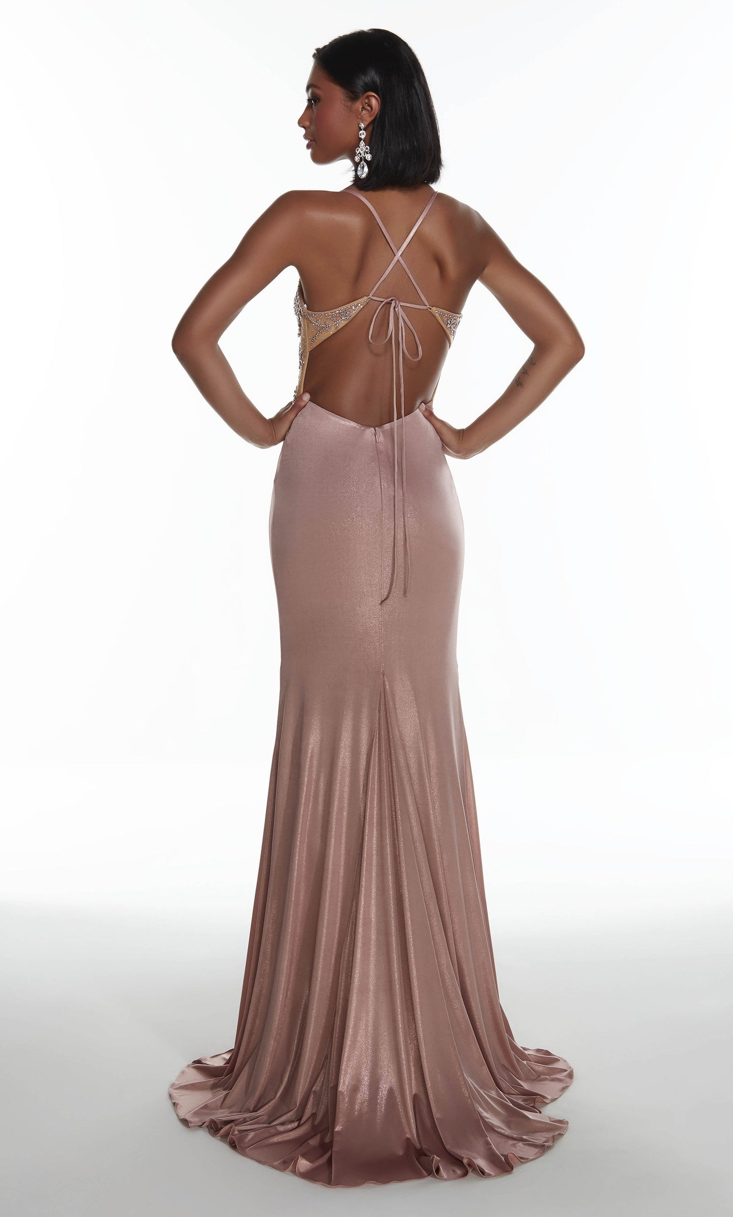 Load image into Gallery viewer, 60967 Prom Dress Cameo Pink
