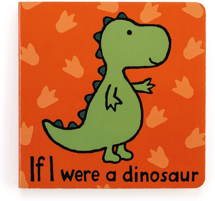 Jellycat If I Were A Dinosaur Book