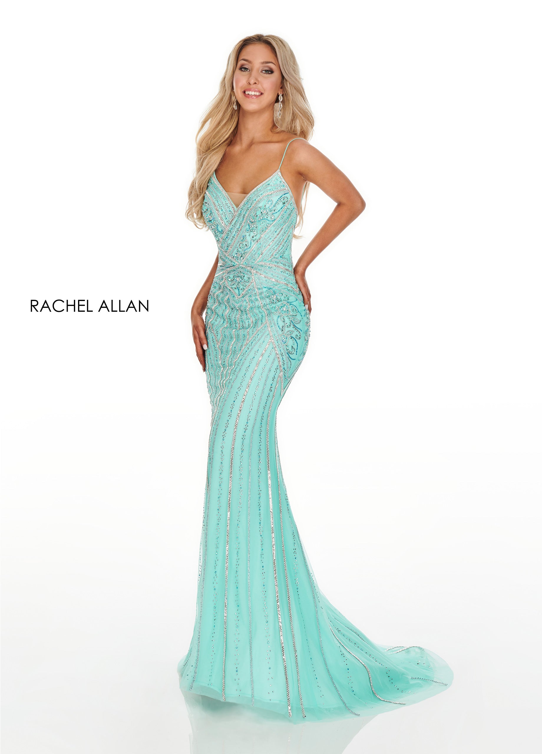 Prom Dress 7084 | Aqua