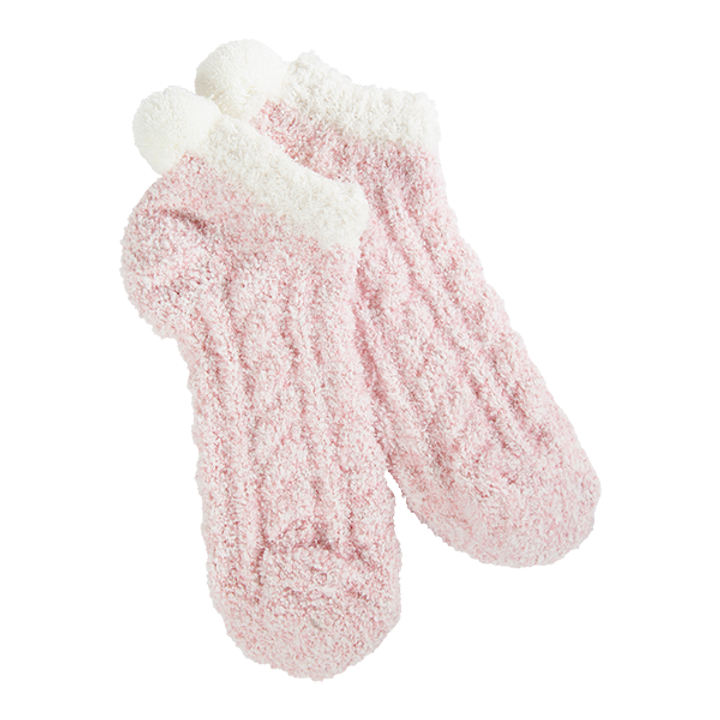 Fuzzy Pom Socks WSCZPOM
