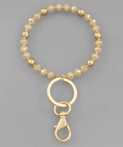 
                      
                        Glass Bead Key Ring Bracelet AA79735
                      
                    