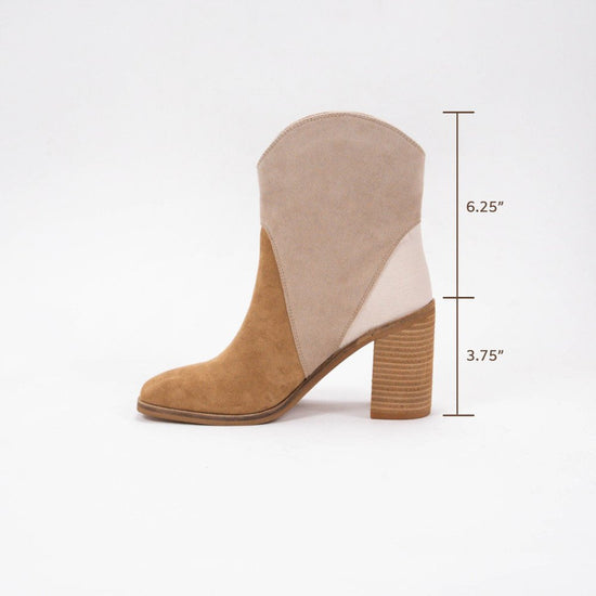 Load image into Gallery viewer, Kendall Bootie | Camel/Taupe/Beige
