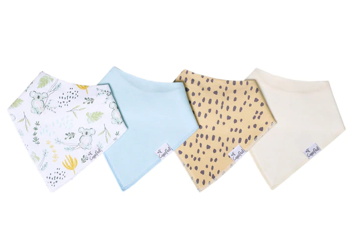 Copper Pearl Bandana Bib Set | Aussie