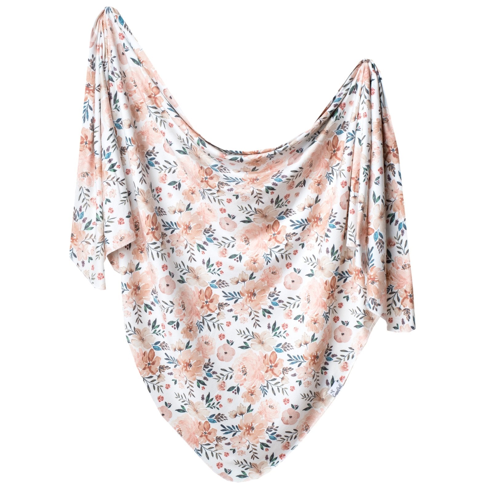 Copper Pearl Knit Swaddle Blanket Single | Autumn
