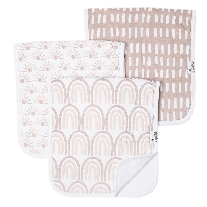 Copper Pearl Burp Cloth Set | Bliss