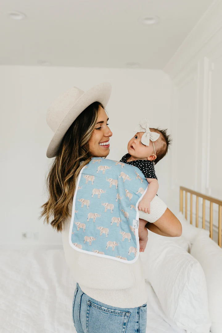 Copper Pearl Burp Cloth Set | Peanut