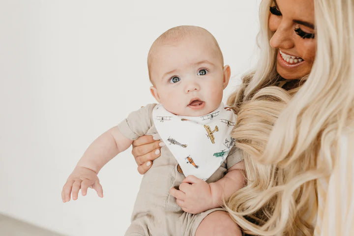 Copper Pearl Bandana Bib Set | Ace