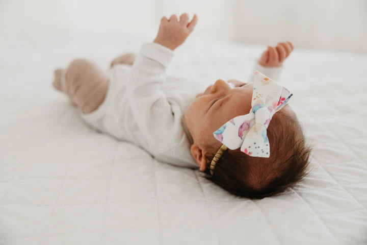 Copper Pearl Classic Nylon Bow | Bloom