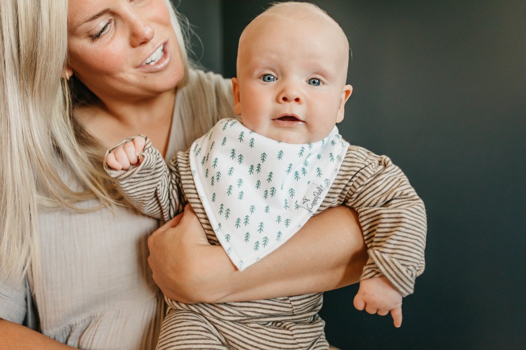 Copper Pearl Bandana Bib Set | Atwood