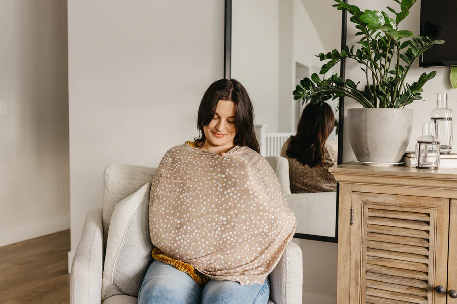 Copper Pearl Multi Use Cover | Fawn