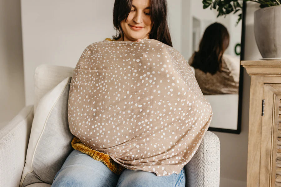 Copper Pearl Multi Use Cover | Fawn
