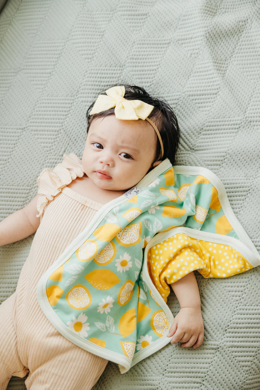 Copper Pearl Security Blanket Set | Lemon