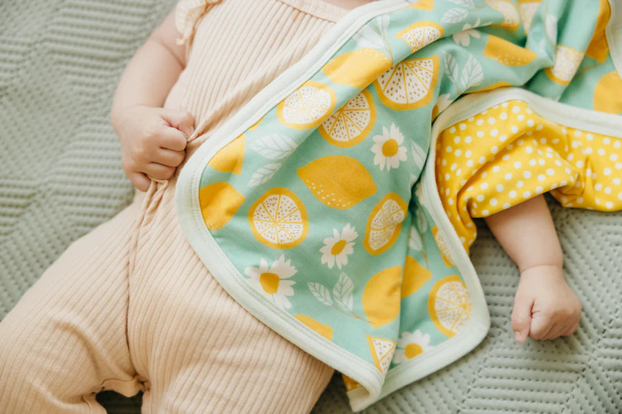 Copper Pearl Security Blanket Set | Lemon