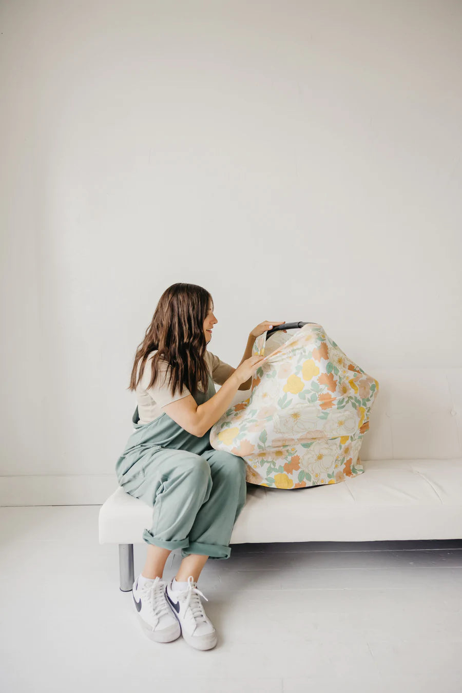 Copper Pearl Multi Use Cover | Rose