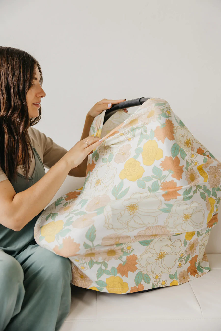Copper Pearl Multi Use Cover | Rose