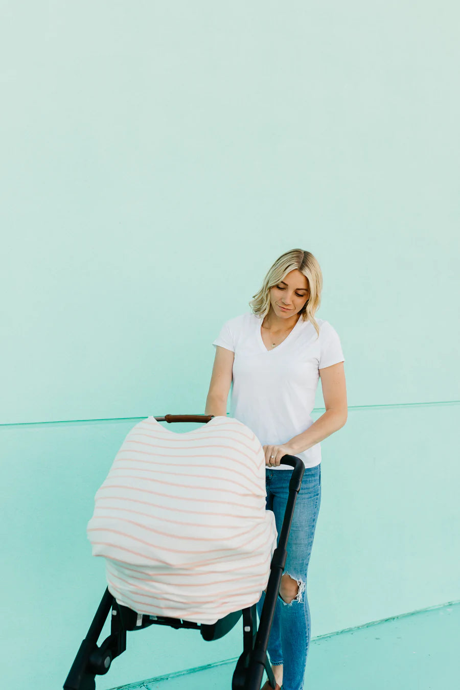 Copper Pearl Multi Use Cover | Lainey