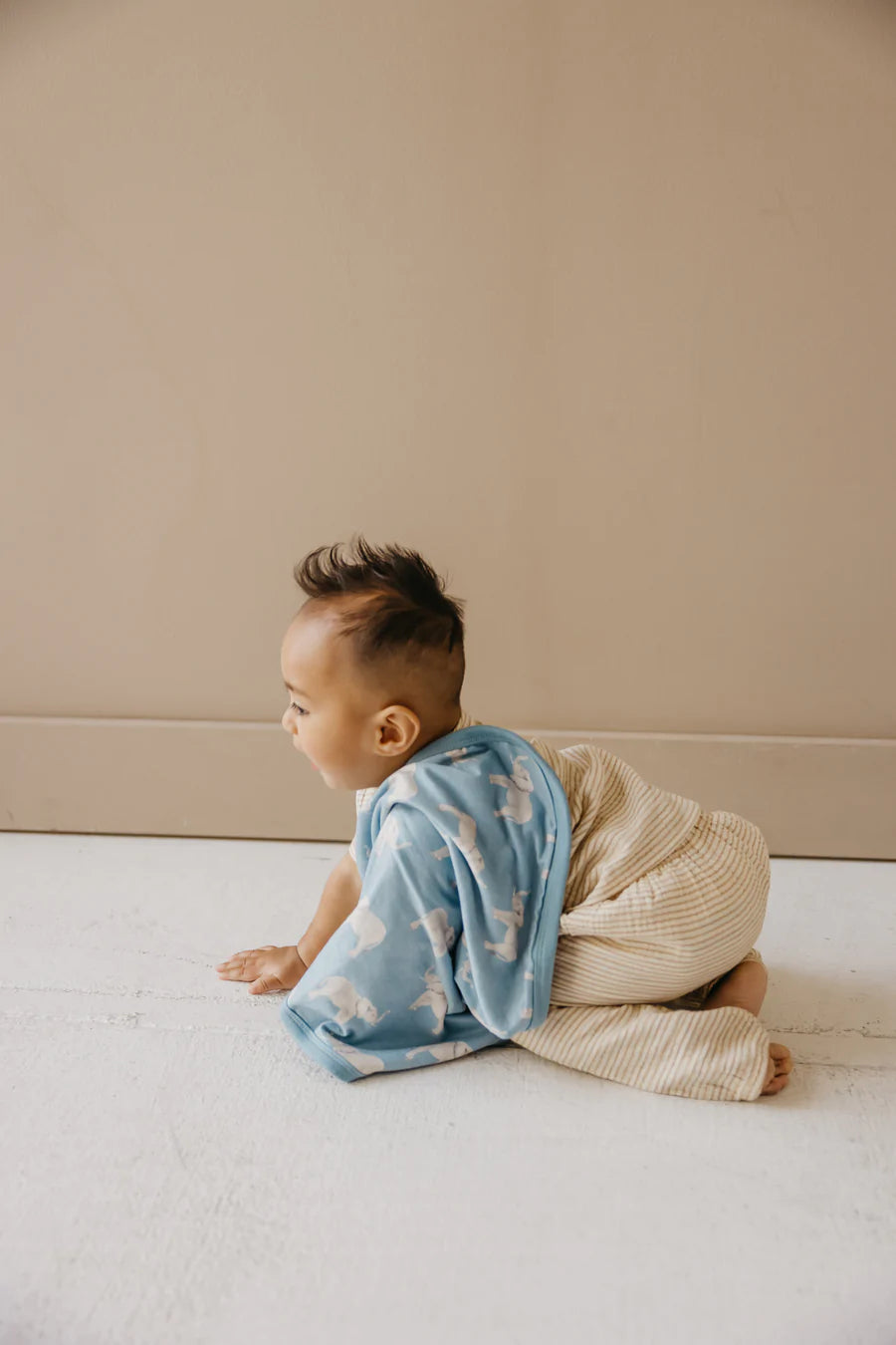 Copper Pearl Security Blanket Set | Peanut
