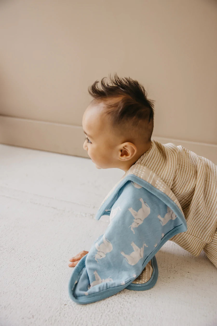 Copper Pearl Security Blanket Set | Peanut