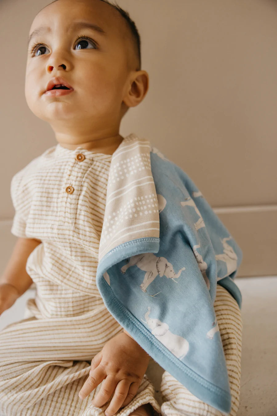 Copper Pearl Security Blanket Set | Peanut
