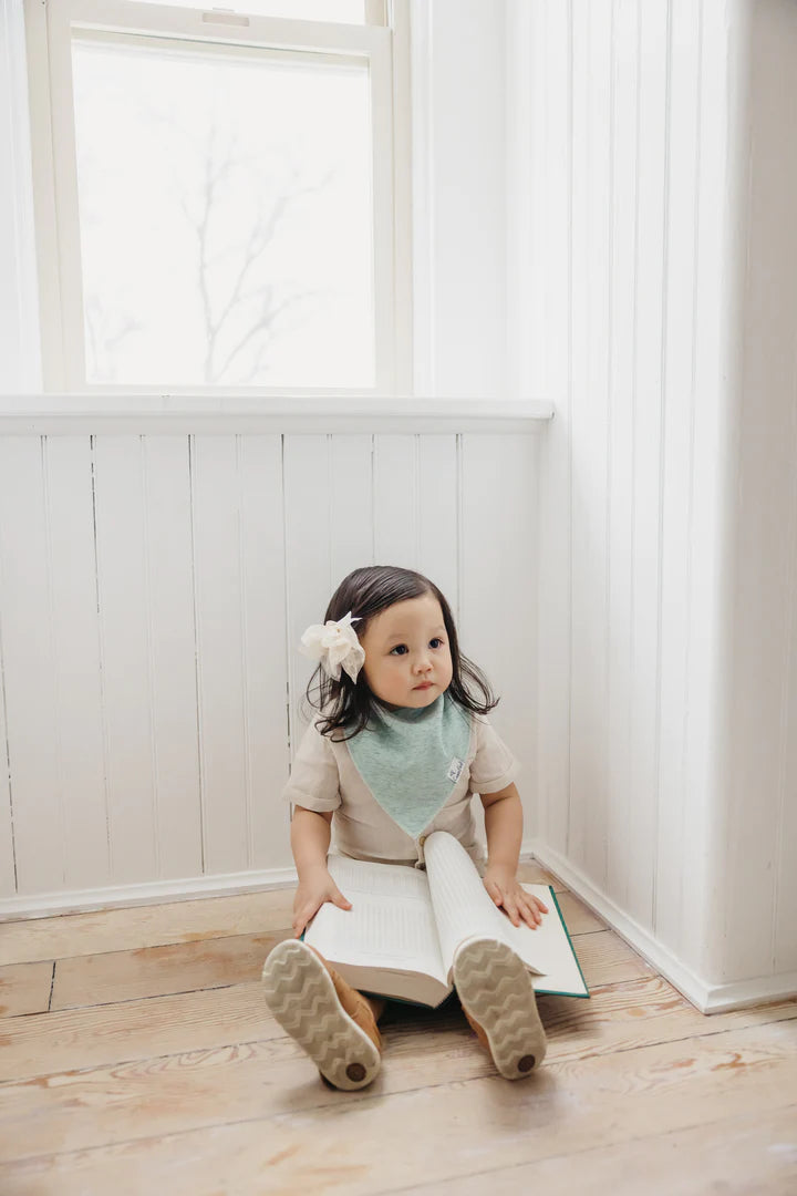 Copper Pearl Bandana Bib Set | Lacie