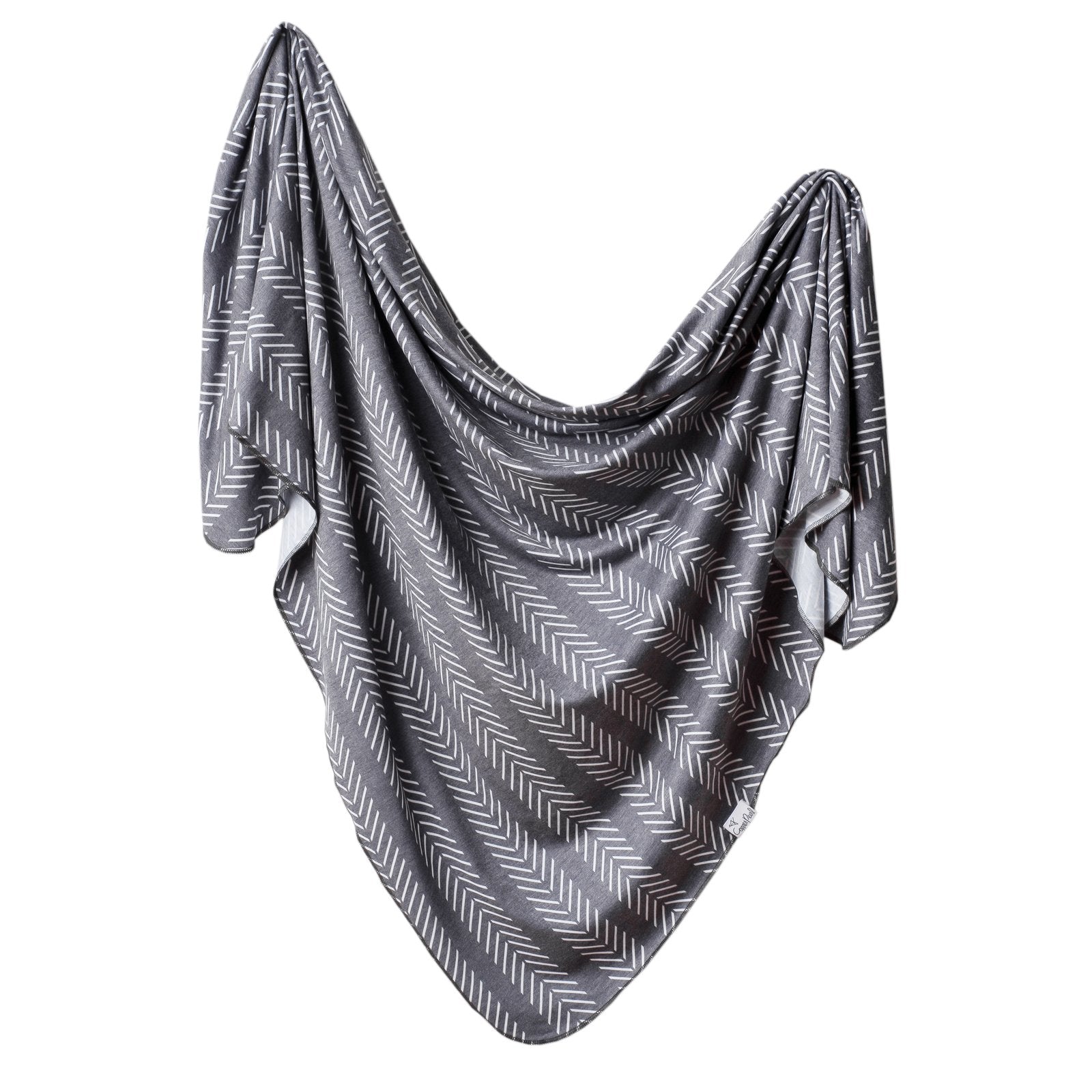 Copper Pearl Knit Swaddle Blanket Single | Canyon