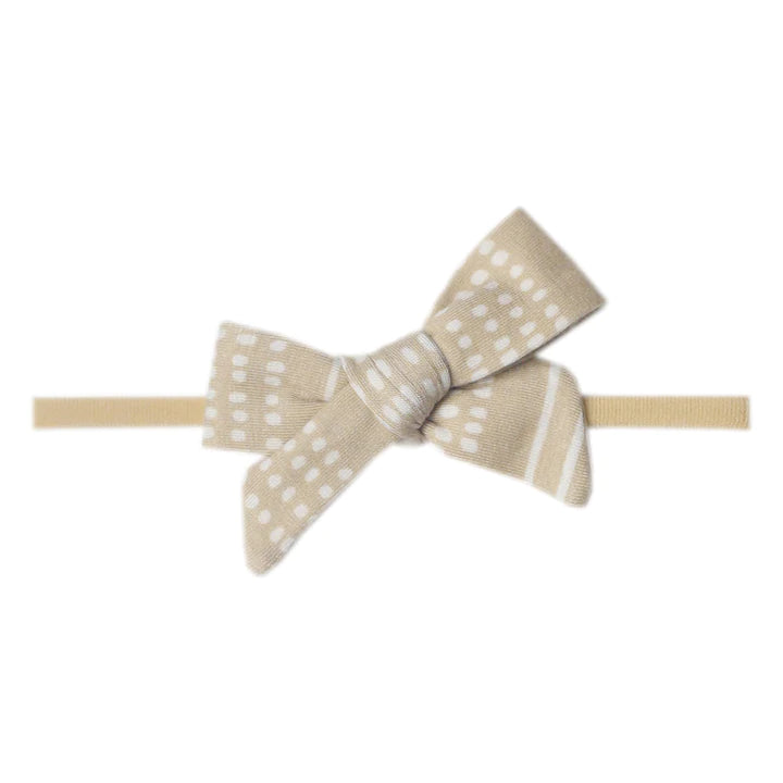 Copper Pearl Classic Nylon Bow | Clay