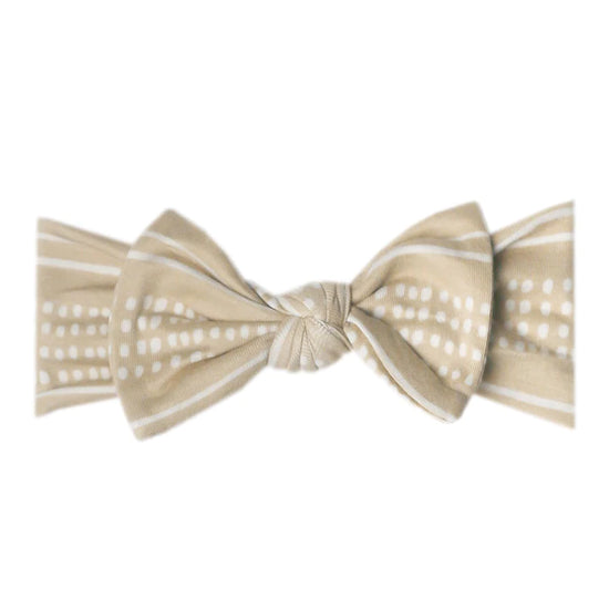 Load image into Gallery viewer, Copper Pearl Bow | Clay
