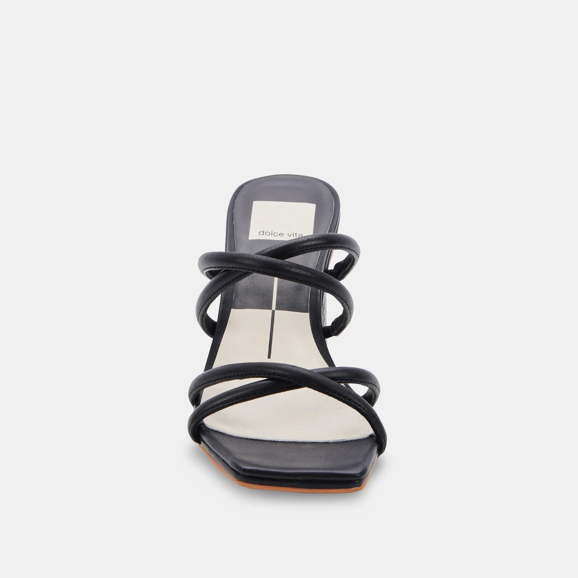 Patsi Heels | Black Leather