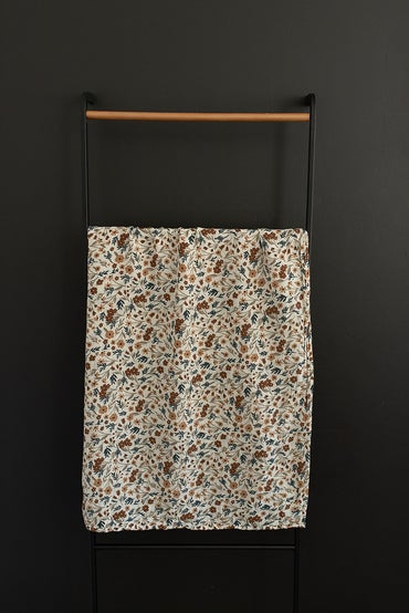 Muslin Swaddle Blanket | Harvest Floral
