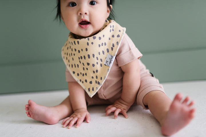 Copper Pearl Bandana Bib Set | Aussie