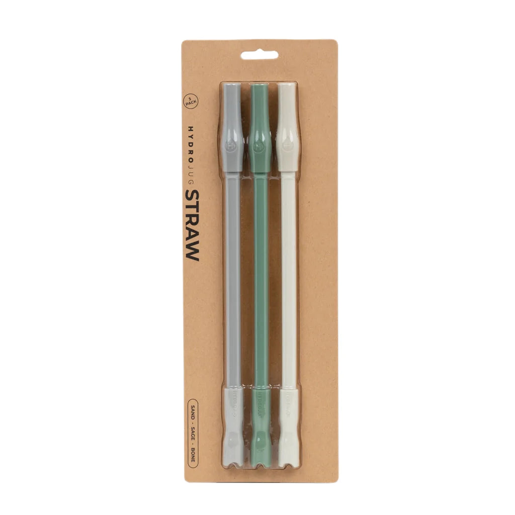 Earth Tones 3 Pack Straws