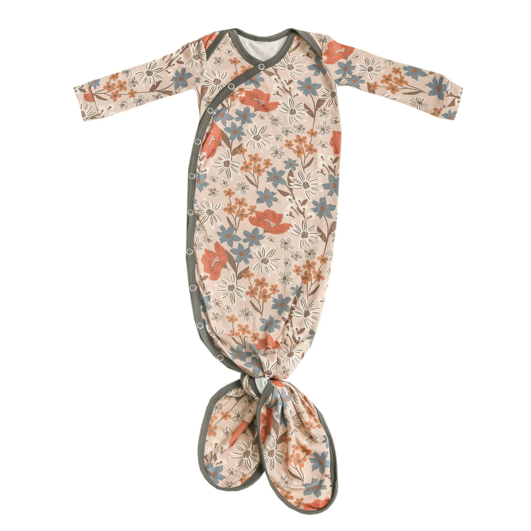 Copper Pearl Knotted Gown | Eden