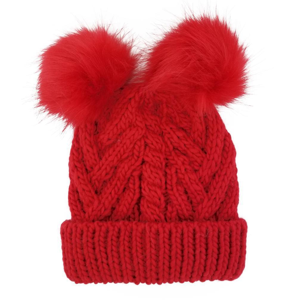 Load image into Gallery viewer, Fluffer Cable Knit Pom Pom Beanie
