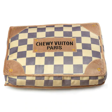 Checker Chewy Vuiton Bed Medium