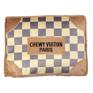 Checker Chewy Vuiton Bed Medium